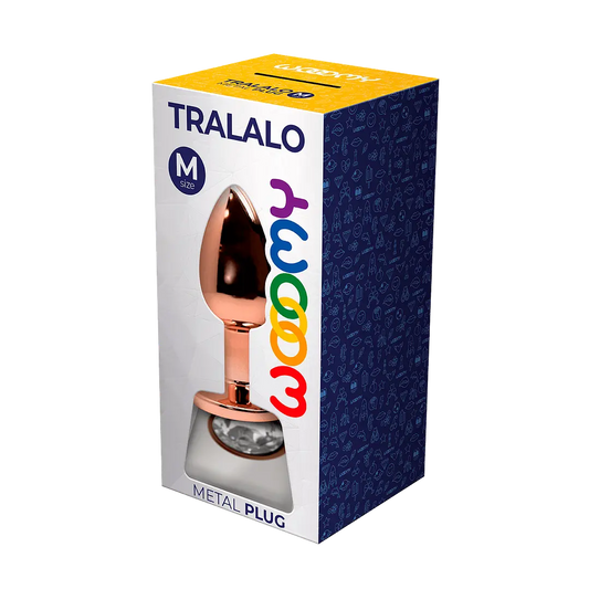 Plug Anal Metálico Wooomy Tralalo